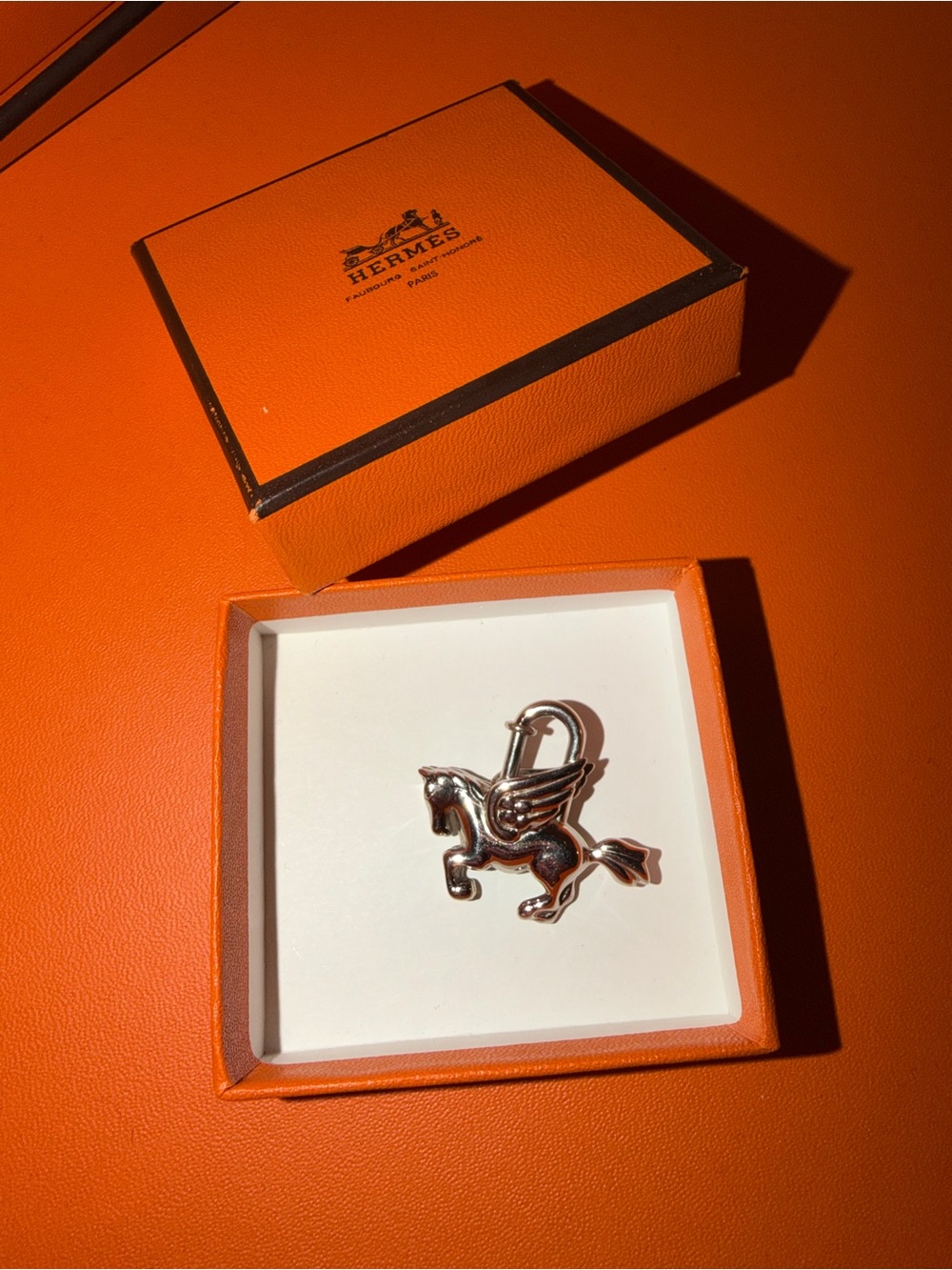 Hermes Vintage Pegasus Cadena